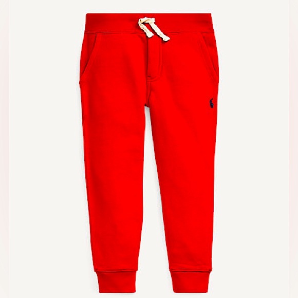 Ralph Lauren Other - Ralph Lauren Red Polo Fleece Jogger Pant, Toddler Size 2T.